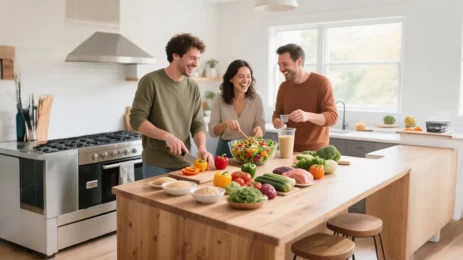 how to create a balanced diet plan that supports optimal health with simple