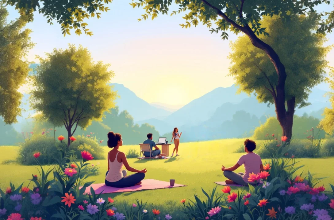 "Achieve Holistic Health with the Right Balance of Rest, Work, and Play"