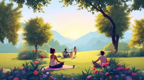 "Achieve Holistic Health with the Right Balance of Rest, Work, and Play"