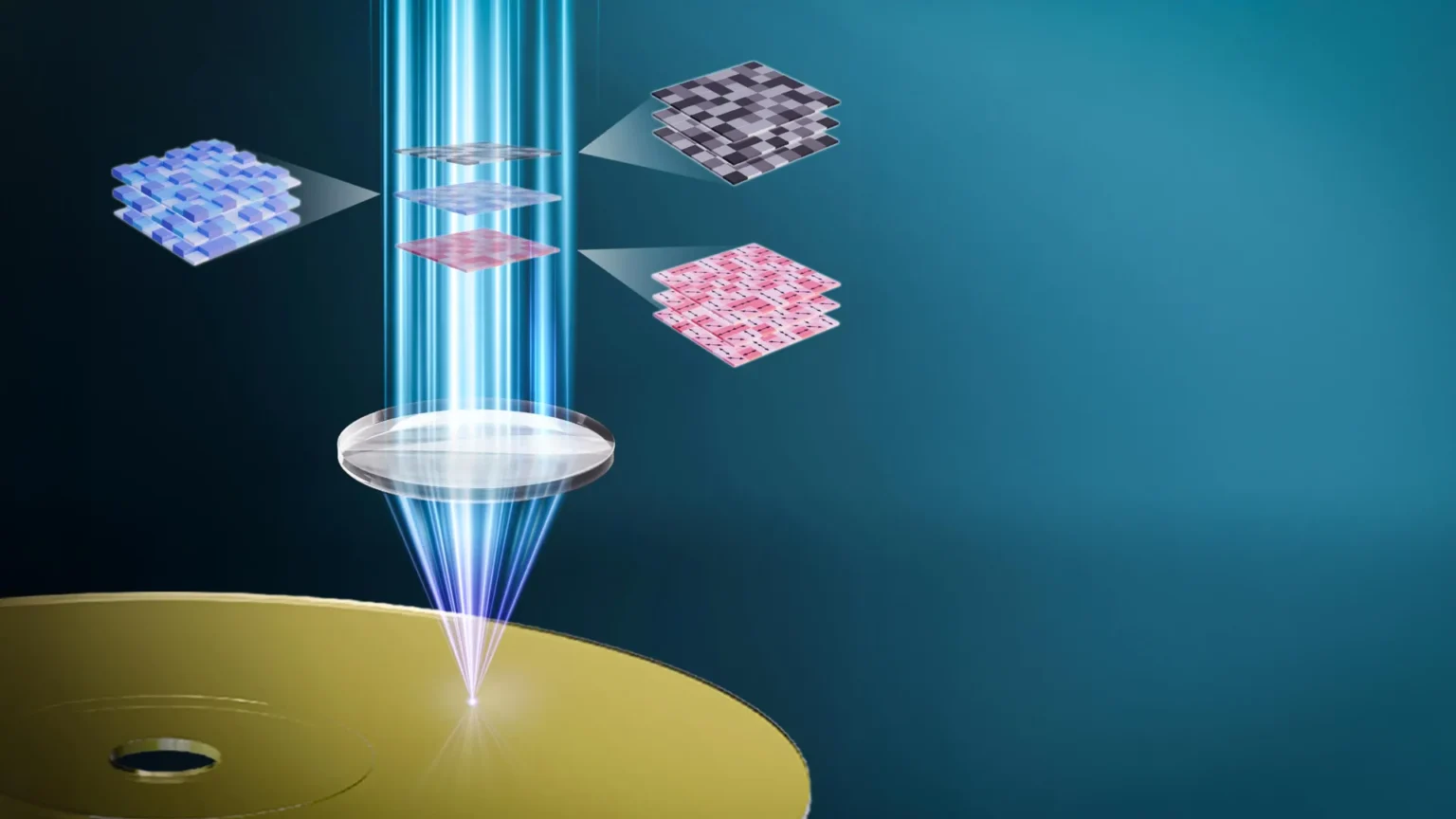 Scientists have discovered a way to use light to store large amounts of data in three dimensions.