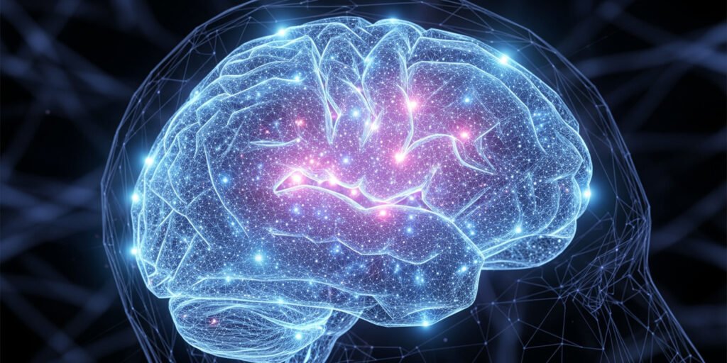 Defects in the brain’s waste processing system can cause psychosis