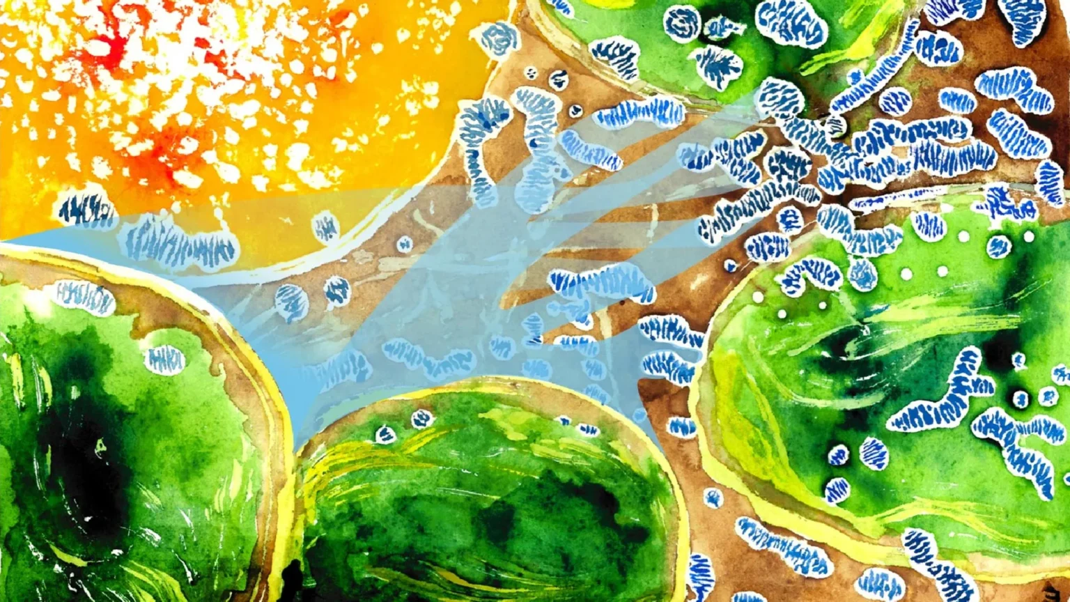 Scientists discover tug of war for oxygen inside plant cells