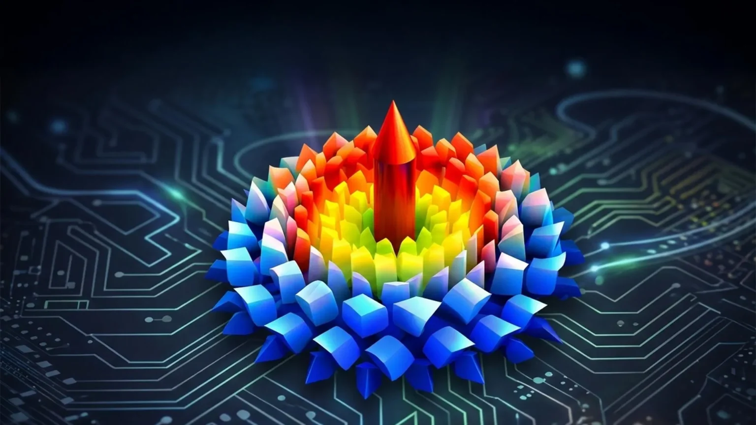 A small twist creates a giant magnetic skyrmion inside a 2D crystal