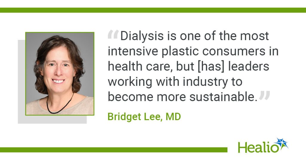 Considering waste streams should be part of clinical practice