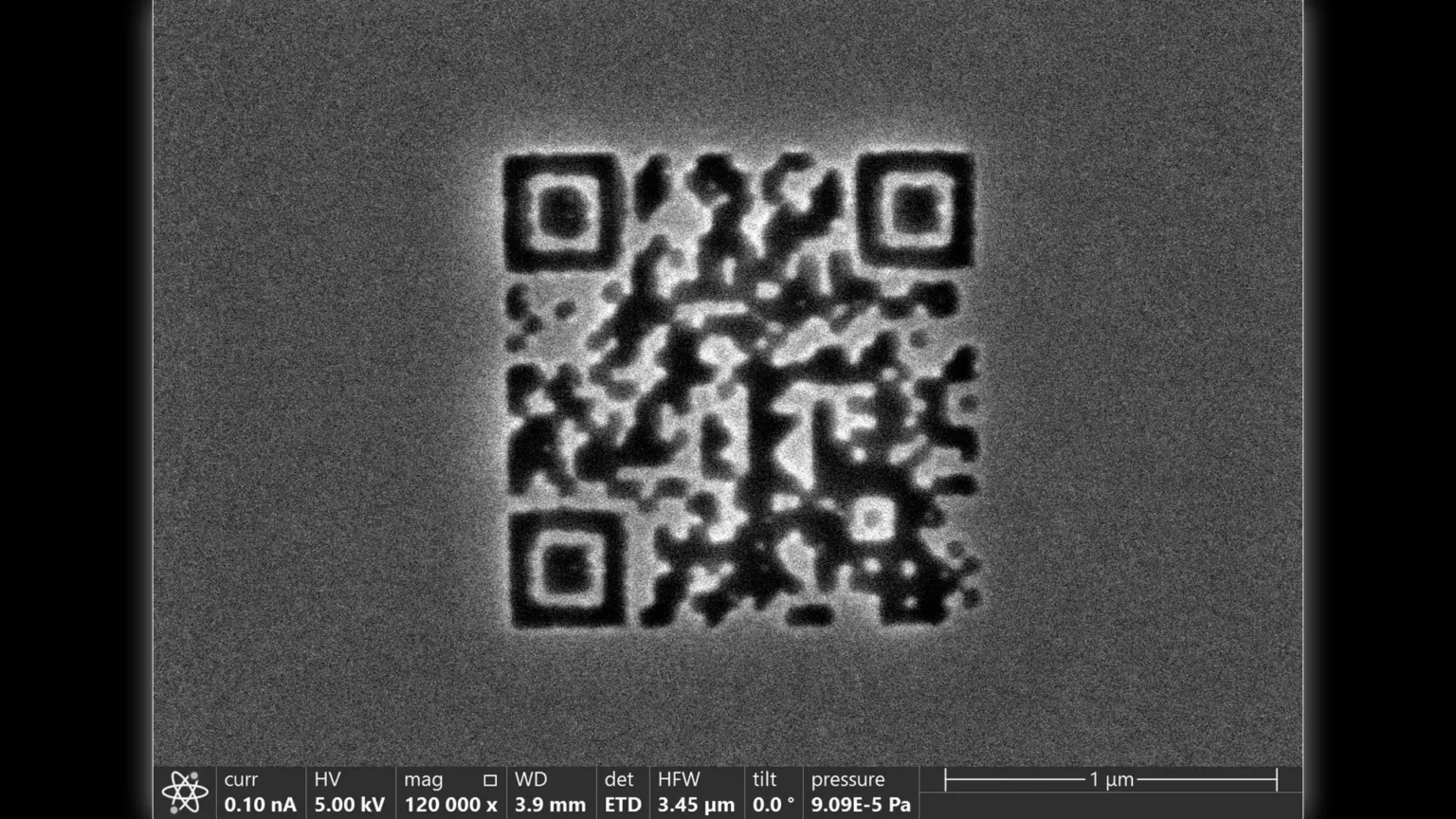 World’s smallest QR code, smaller than a bacterium, can store data for centuries World’s smallest QR code, smaller than a bacterium, can store data for centuries