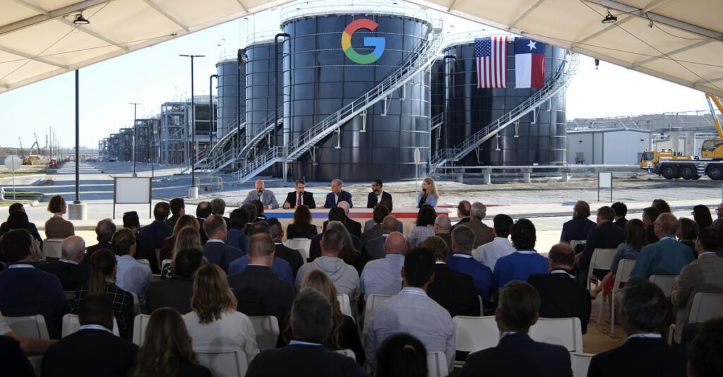 Technology Cash Flow to Texas Lawmakers Debate Data Centers