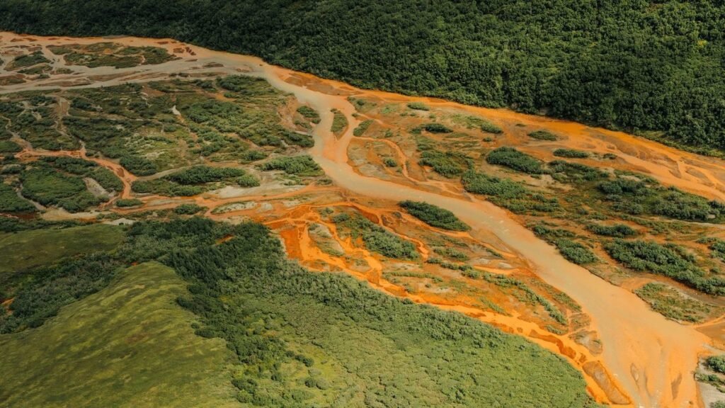 Rusting rivers: rising waters in the Arctic’s acidic waters raise alarm