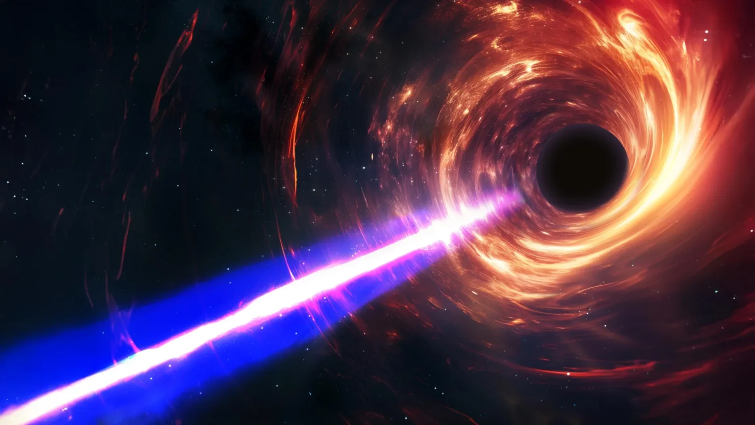Black hole jet measured for the first time, comparable in power to 10,000 suns