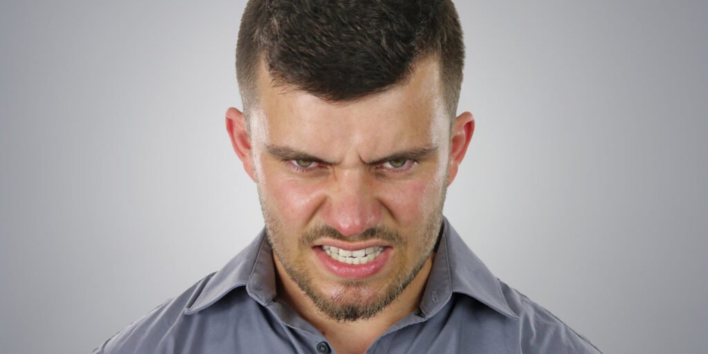 When men with psychopathic traits are made to feel sad, their visual focus shifts to anger.