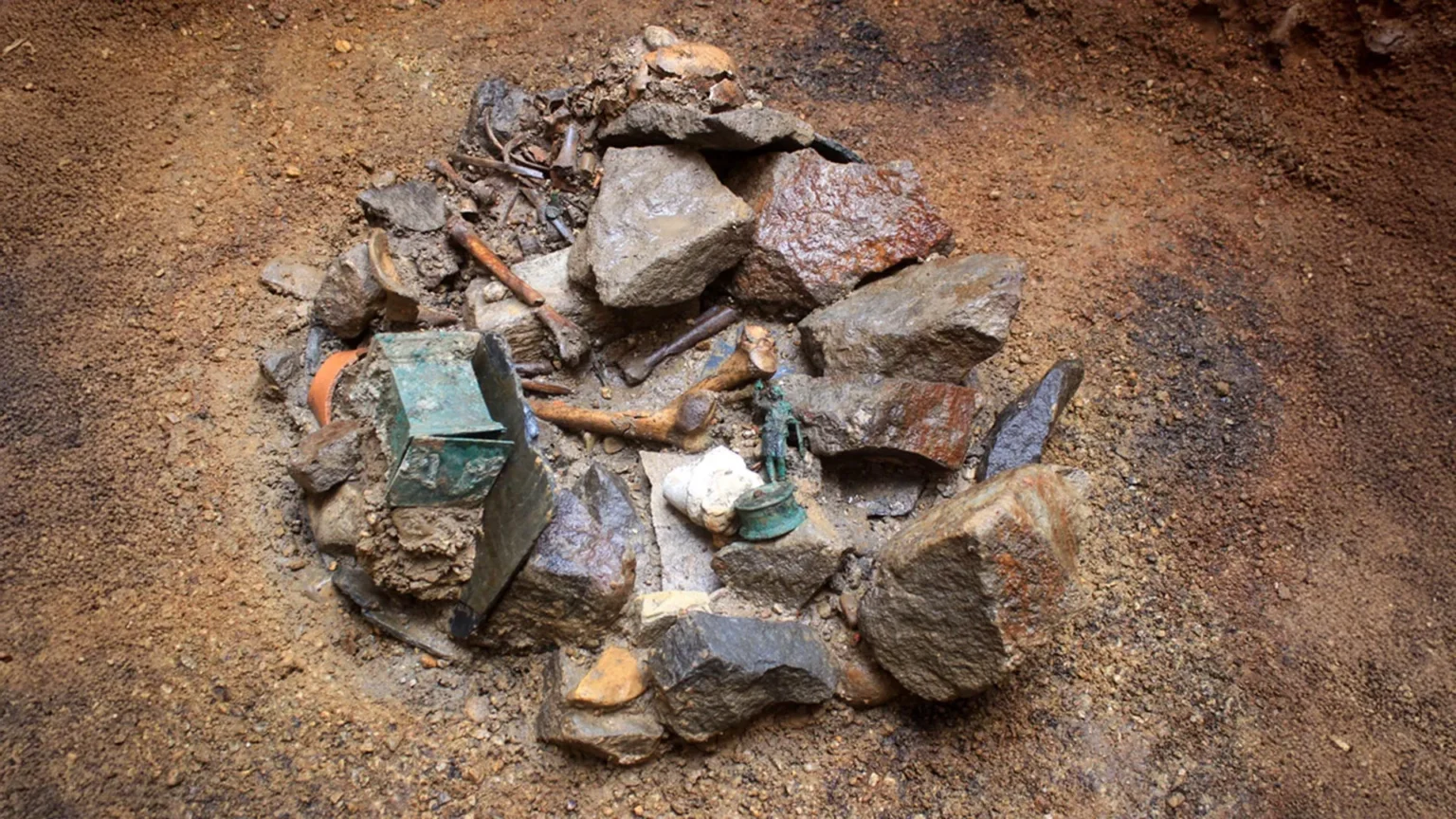 Roman burial sanctuary discovered beneath Frankfurt suggests shocking rituals