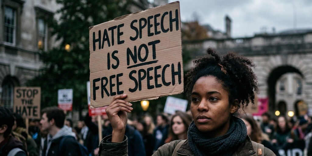 Beliefs about harmful speech tend to be associated with more progressive views and less resilience