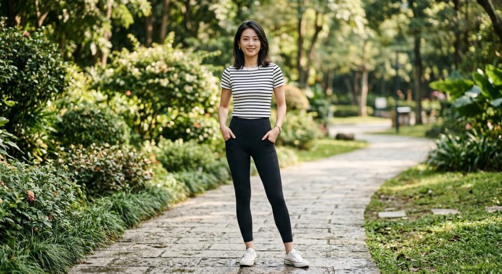 Science debunks the fashion myth that vertical stripes always make you slimmer