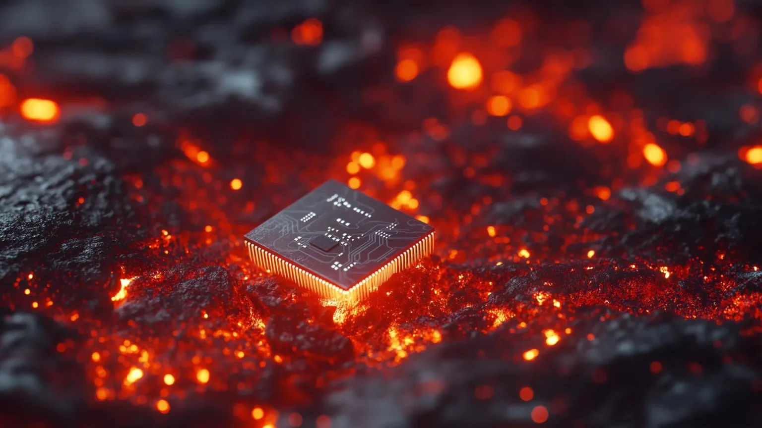 This new chip can withstand 1300°F (700°C) and could change AI forever