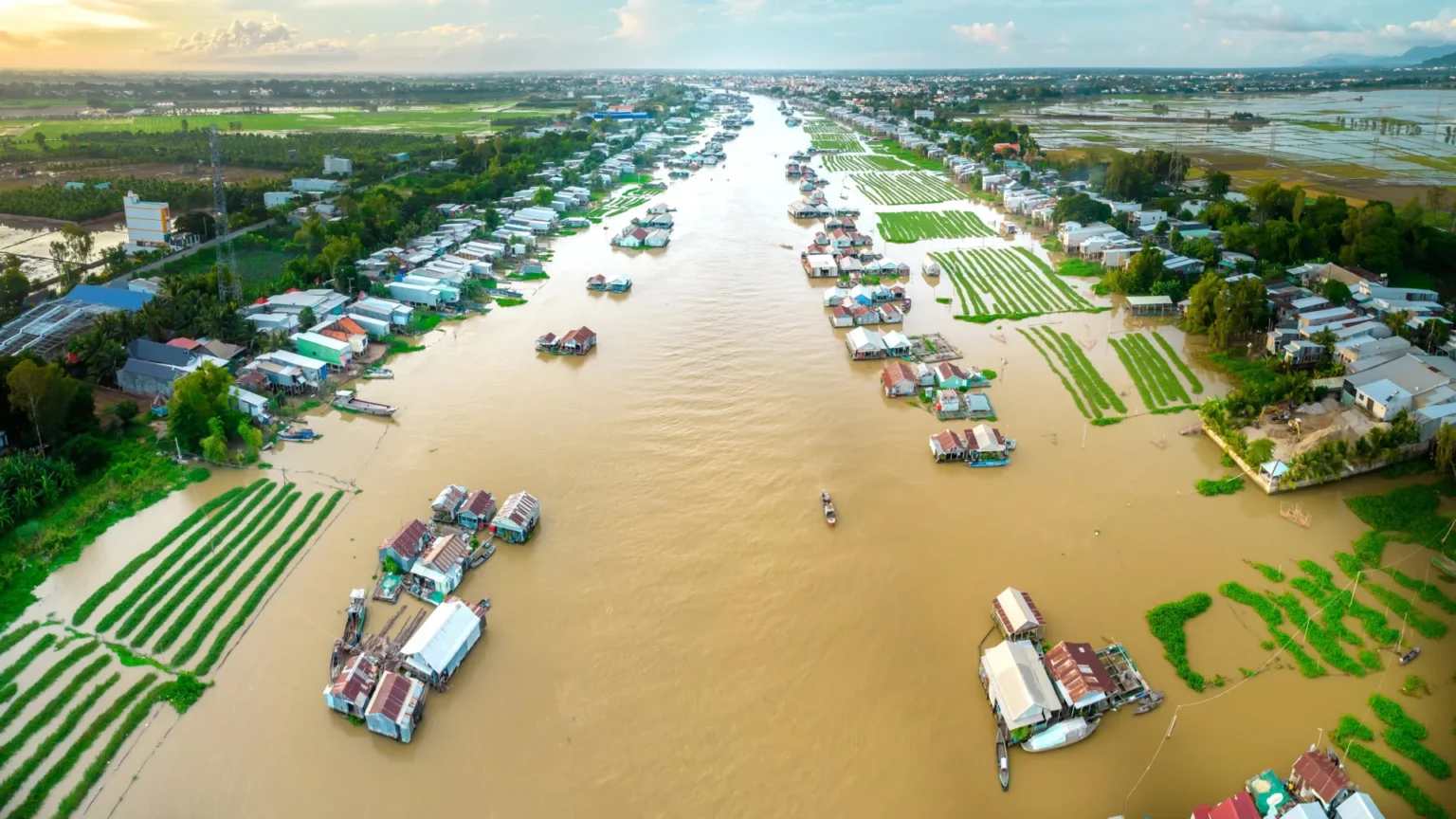 Hundreds of millions of people are at risk as river deltas sink faster than sea levels rise