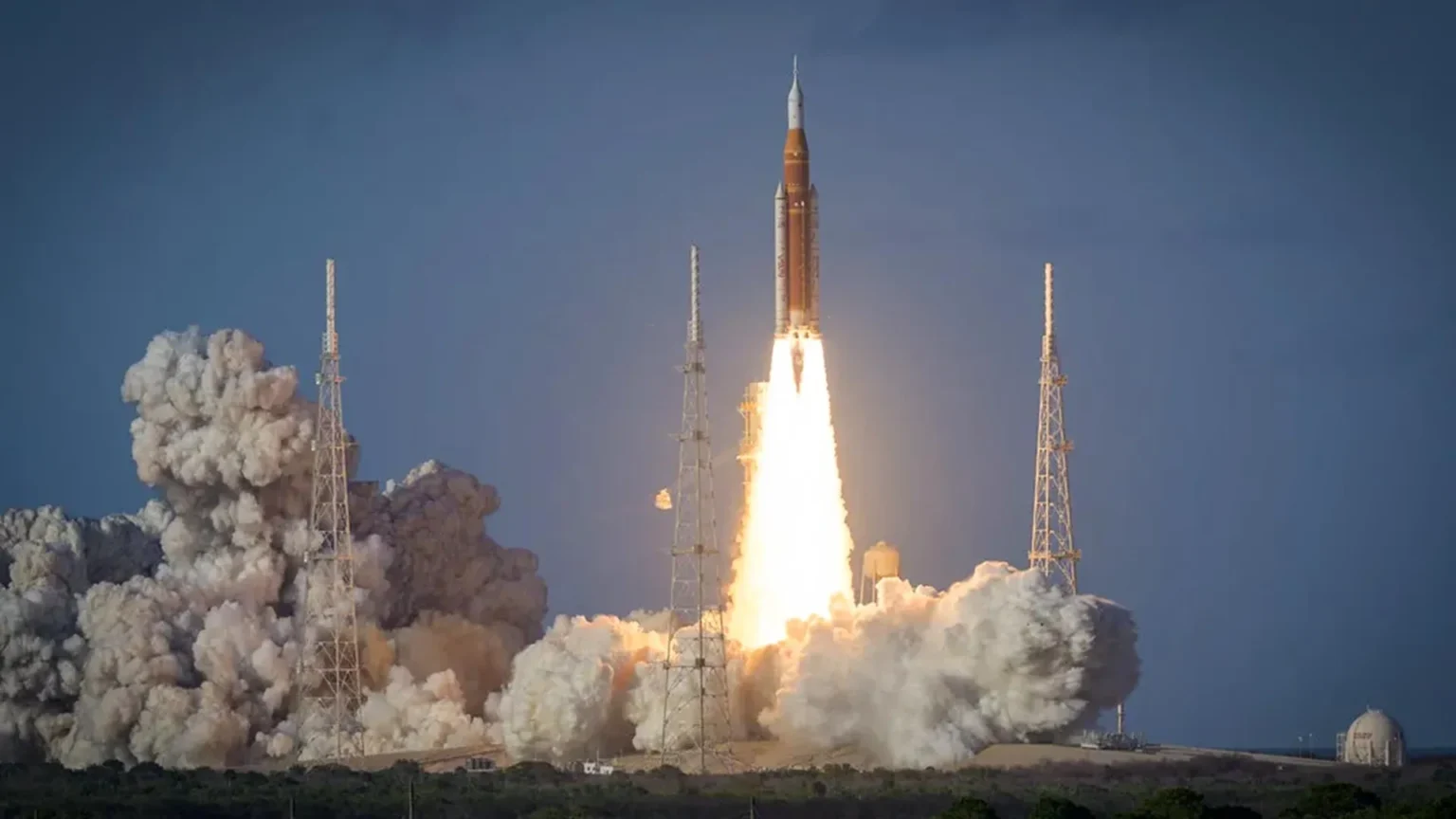 NASA launches Artemis II for first manned lunar flight in 50 years