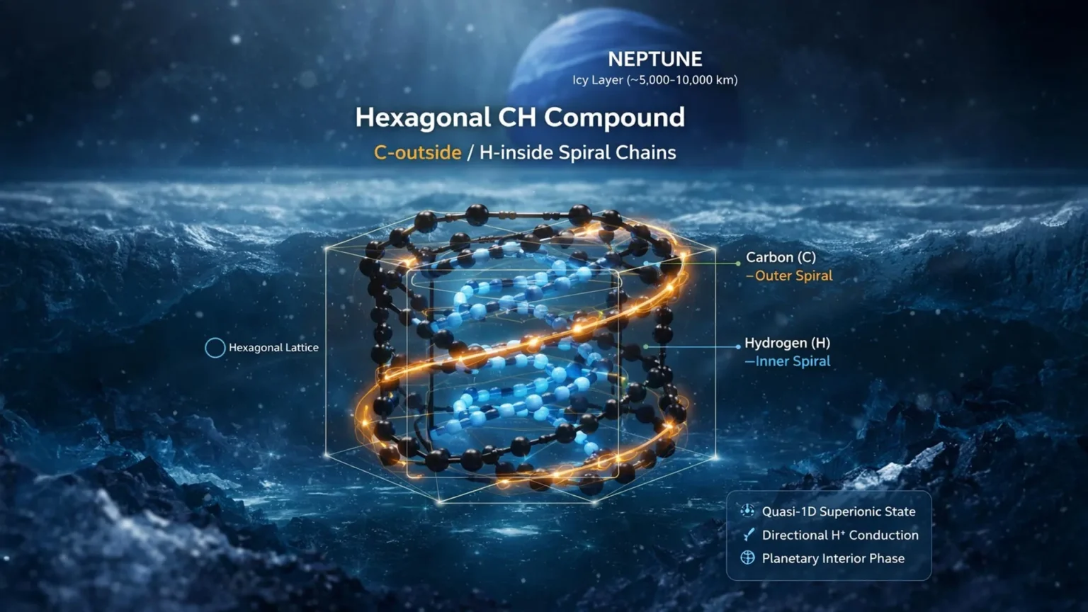Strange new states of matter may be hiding inside Uranus and Neptune