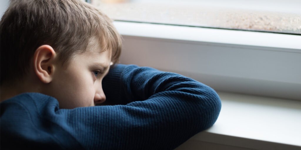 Childhood trauma associated with biological aging and gaze avoidance
