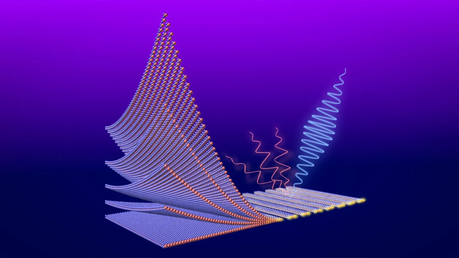 Scientists trap light in a layer 1,000 times thinner than a hair Scientists trap light in a layer 1,000 times thinner than a hair