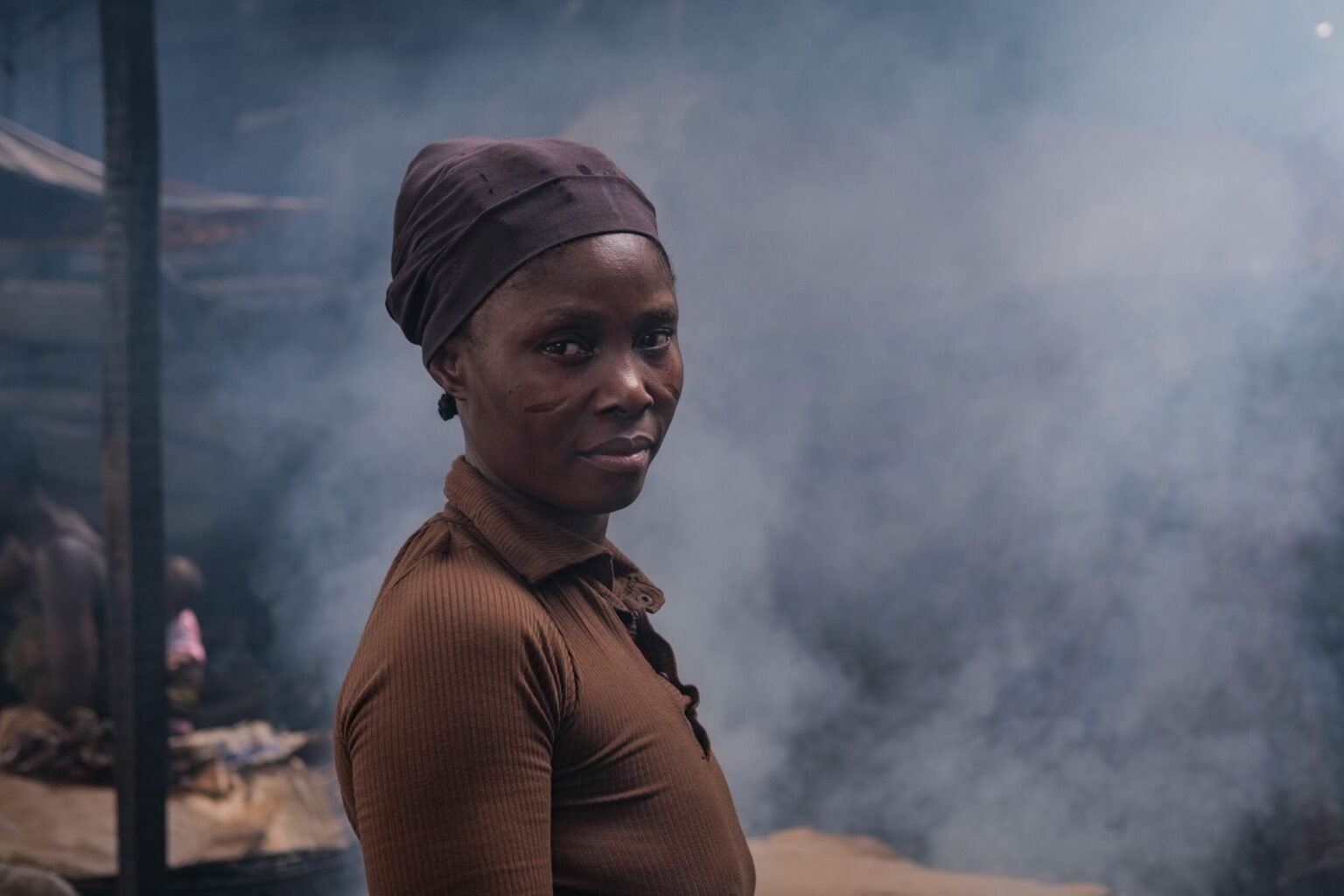 Oil and wood fires fuel soot pollution in Nigeria, in photos