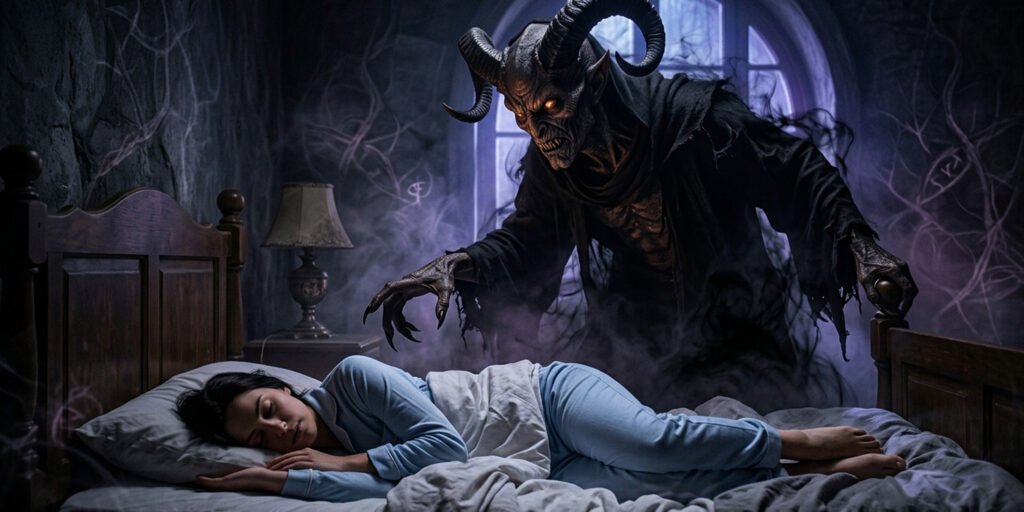 Demonic attacks in dreams follow a terrifying pattern over many nights