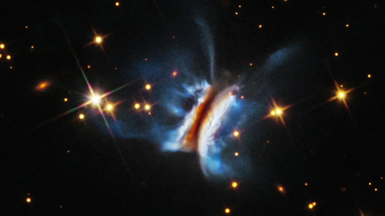 NASA’s Hubble reveals huge chaotic planetary nursery never seen before