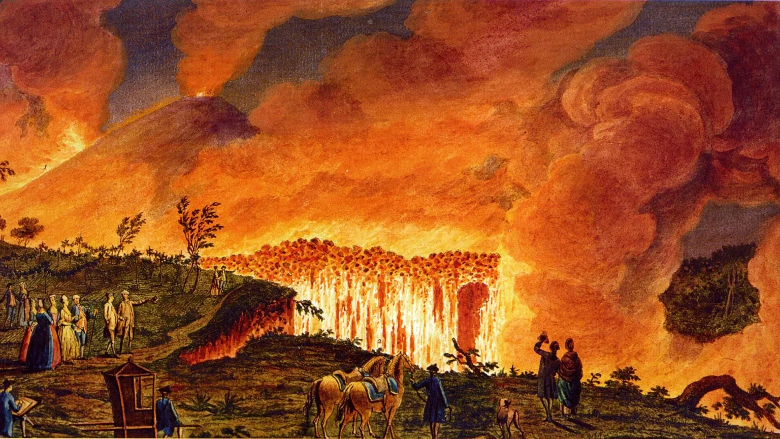 Mechanical volcano built in the 18th century comes roaring back to life 250 years later