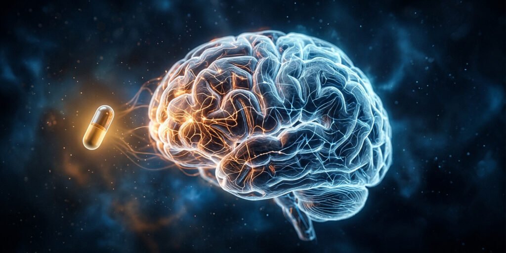 Brain connectivity predicts how effective antidepressants will be compared to placebo