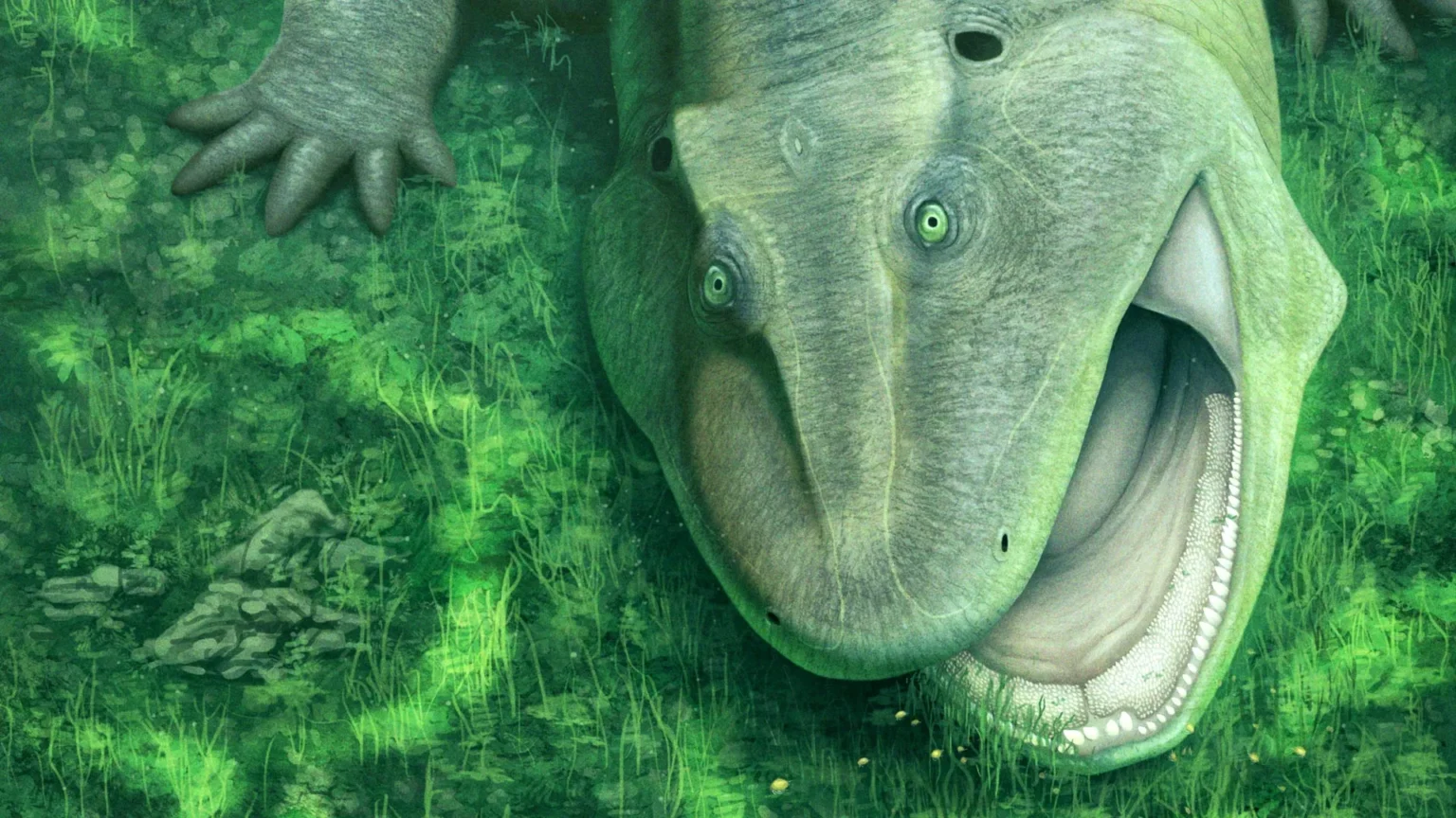 This 275-million-year-old animal had a twisted jaw, unlike anything living today