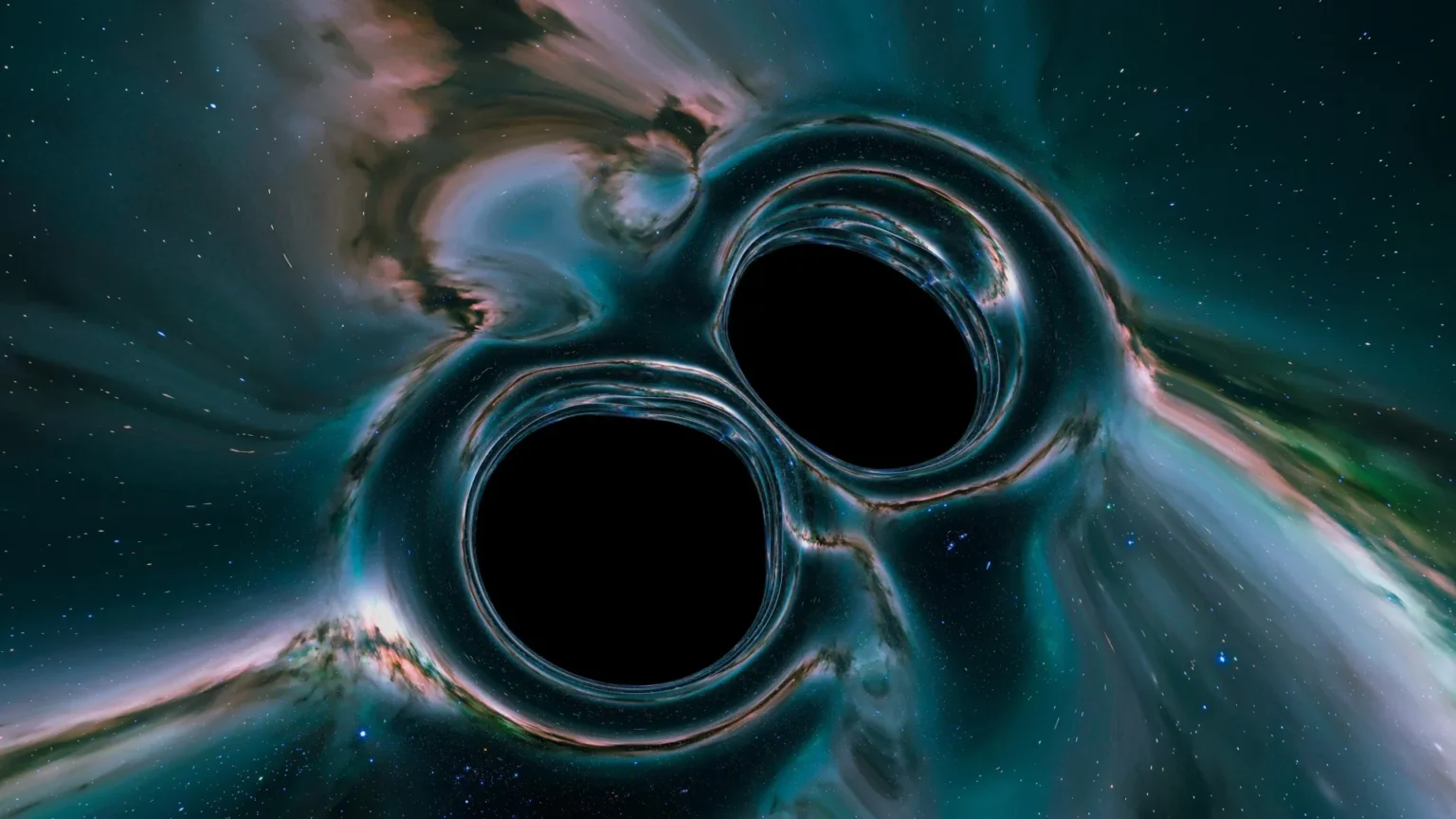 The universe’s largest black holes could form through violent mergers