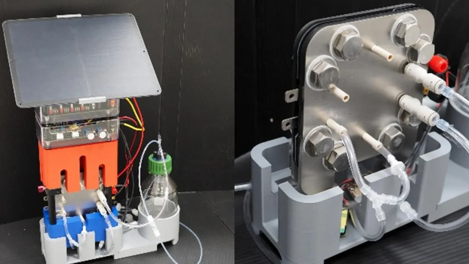 Scientists have developed a battery-free device that turns sunlight into fuel