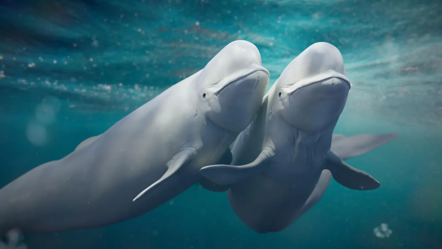 Beluga whales keep changing pairs, which may be saving the species