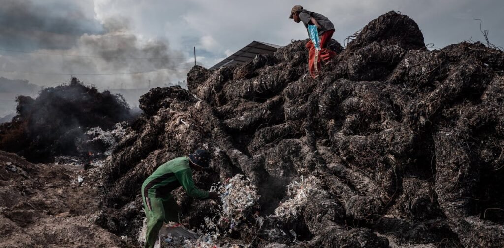Tons of ‘recycled’ plastic is being burned overseas, causing widespread pollution linked to health issues