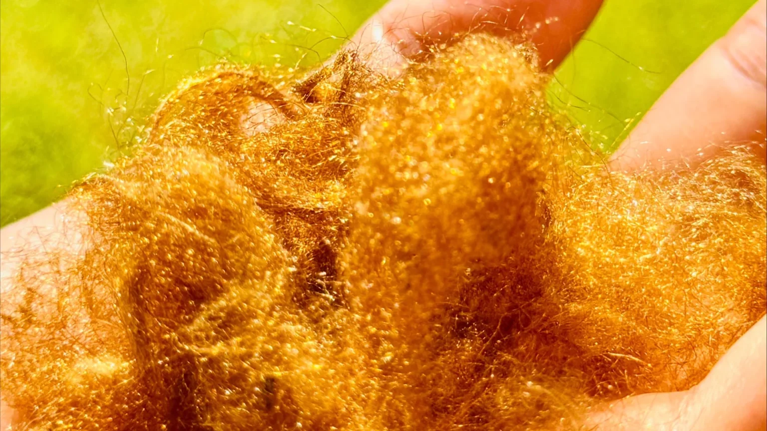 The legendary golden fabric that was lost for 2000 years has been revived.