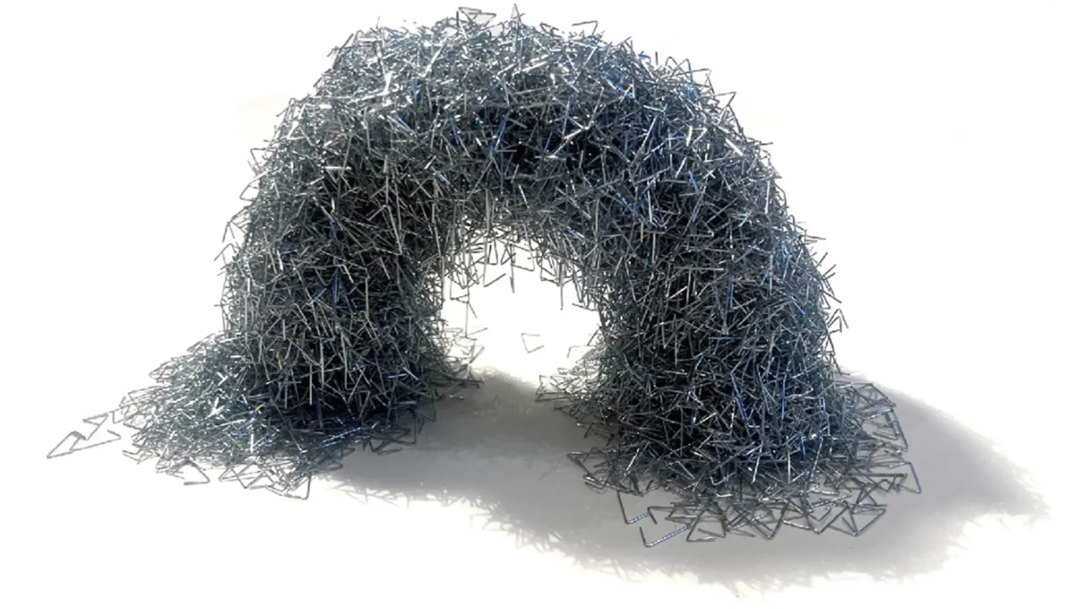This strange material can become strong in seconds or fall apart. This strange material can become strong in seconds or fall apart.