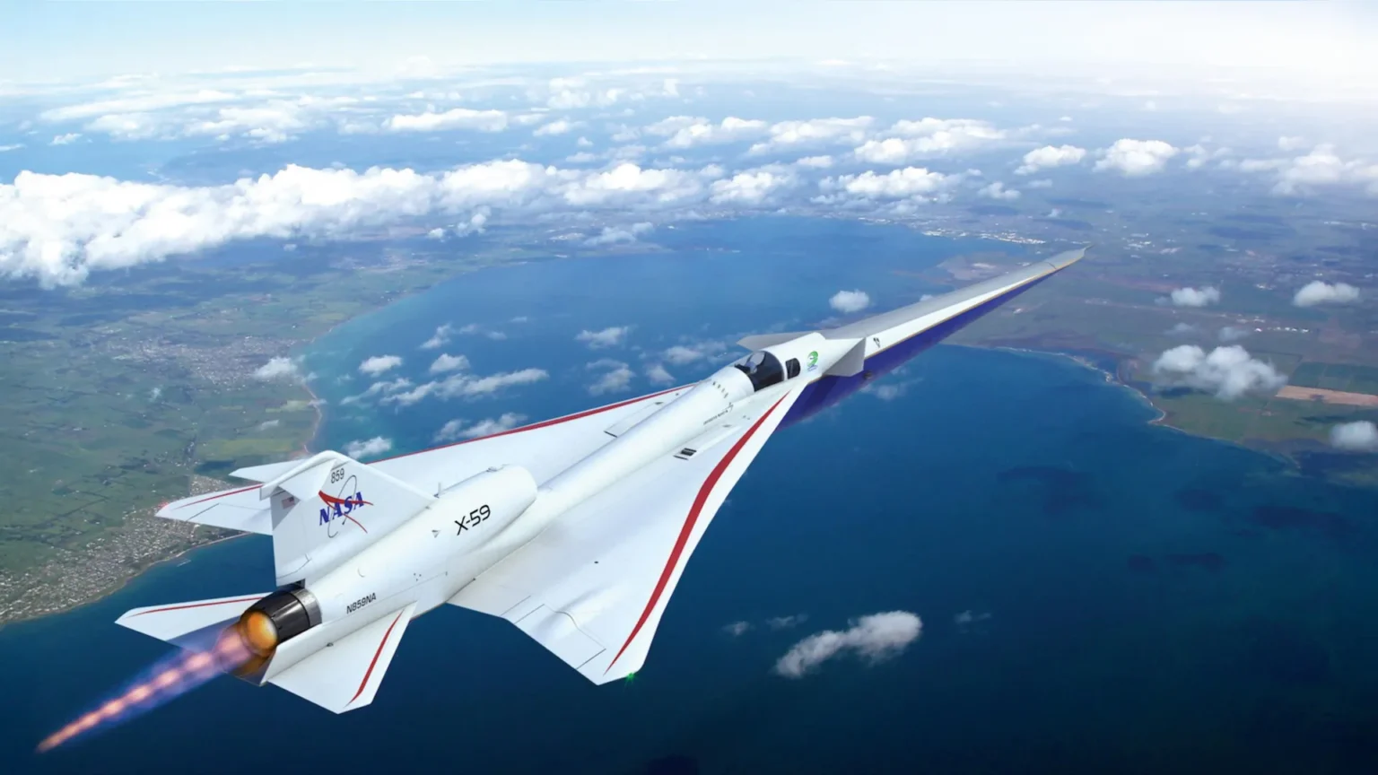 NASA’s X-59 is about to break the sound barrier for the first time NASA’s X-59 is about to break the sound barrier for the first time