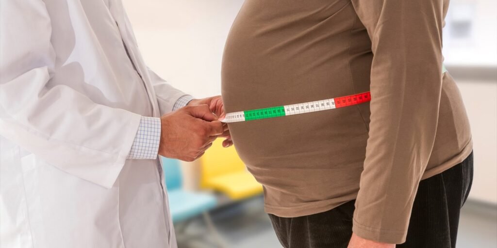 The location of body fat is related to the rate of brain aging.