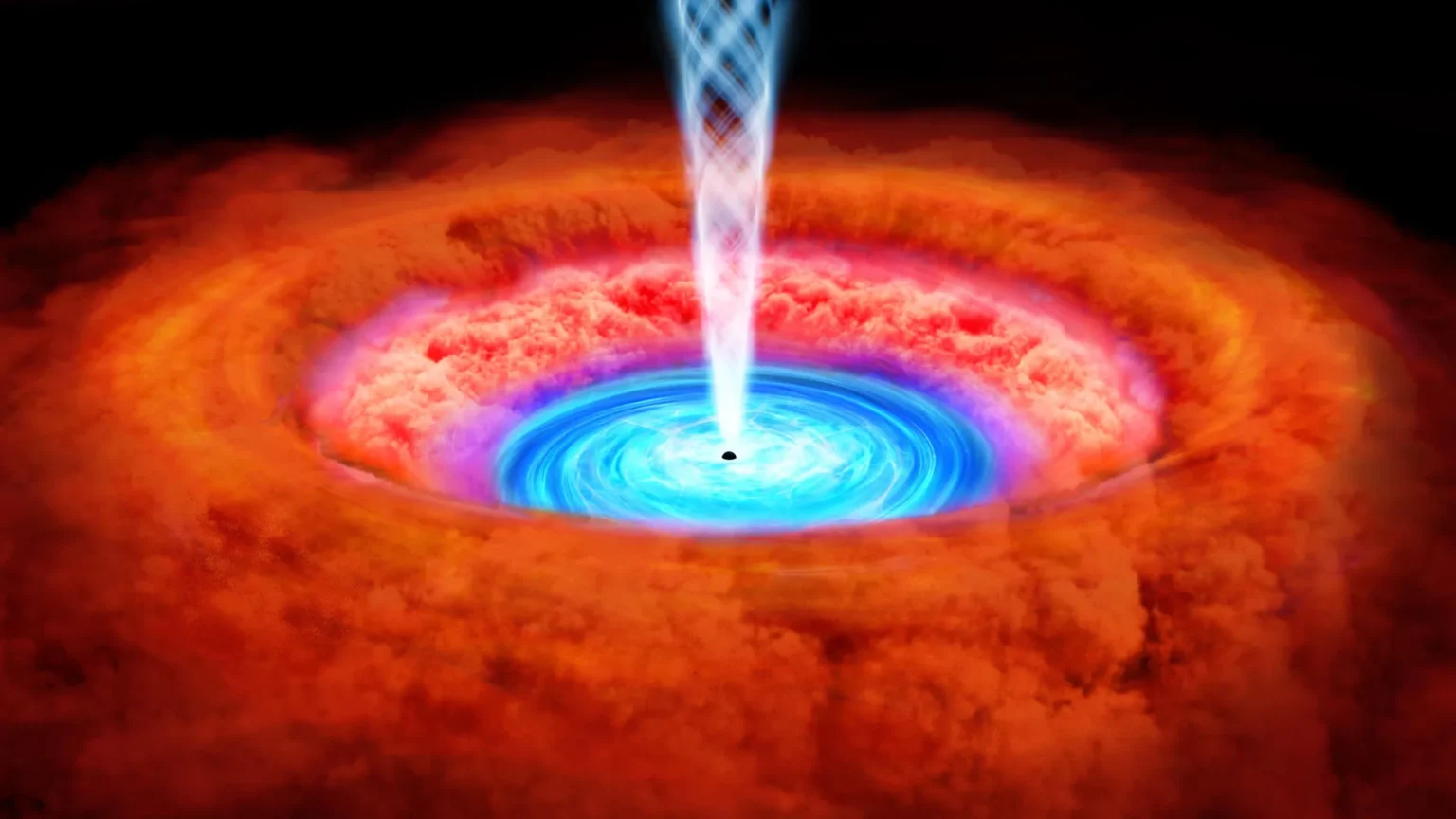 Black hole winds may be stealing future stars from giant galaxies