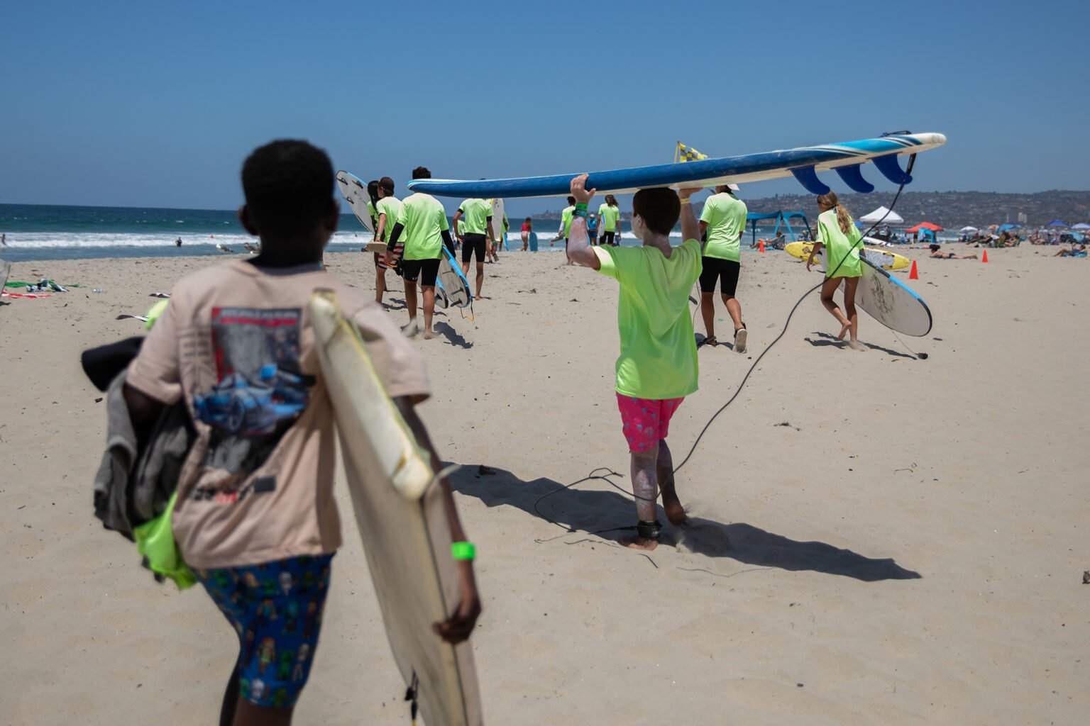 Sewage pollution keeps children away from water in this seaside town