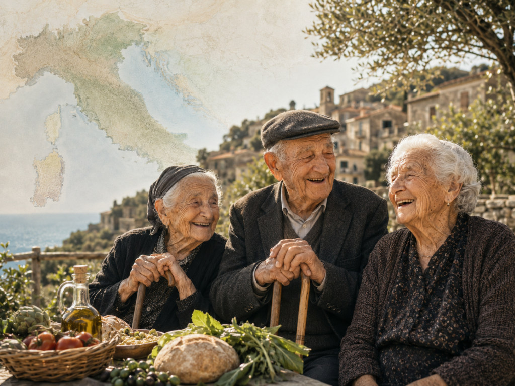 New data from Italy shows super-longevity society extends beyond blue zones
