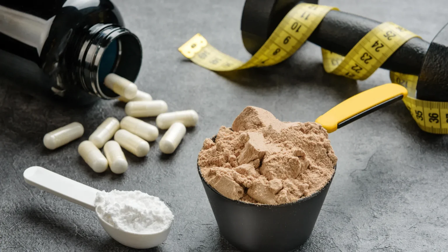 Creatine does more than just build muscle. May also help fight cancer Creatine does more than just build muscle. May also help fight cancer