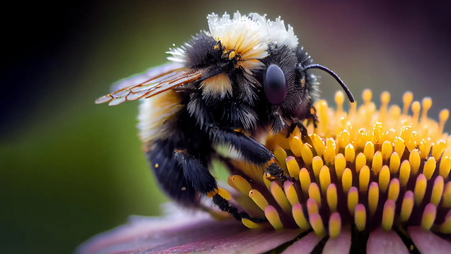 Bumblebees collect up to seven times more toxic metals than honey bees