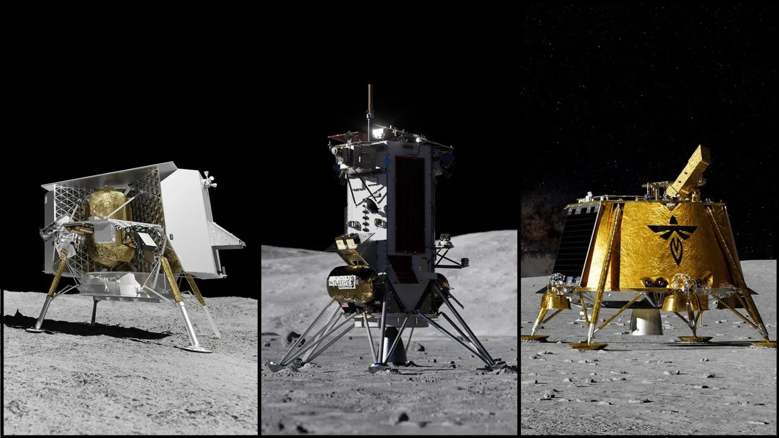 NASA selects four new lunar missions to build permanent lunar base NASA selects four new lunar missions to build permanent lunar base