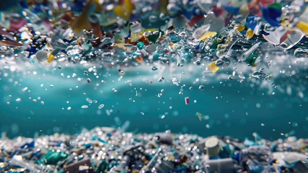 Millions of invaders attack the oceans and the oceans are being lost.