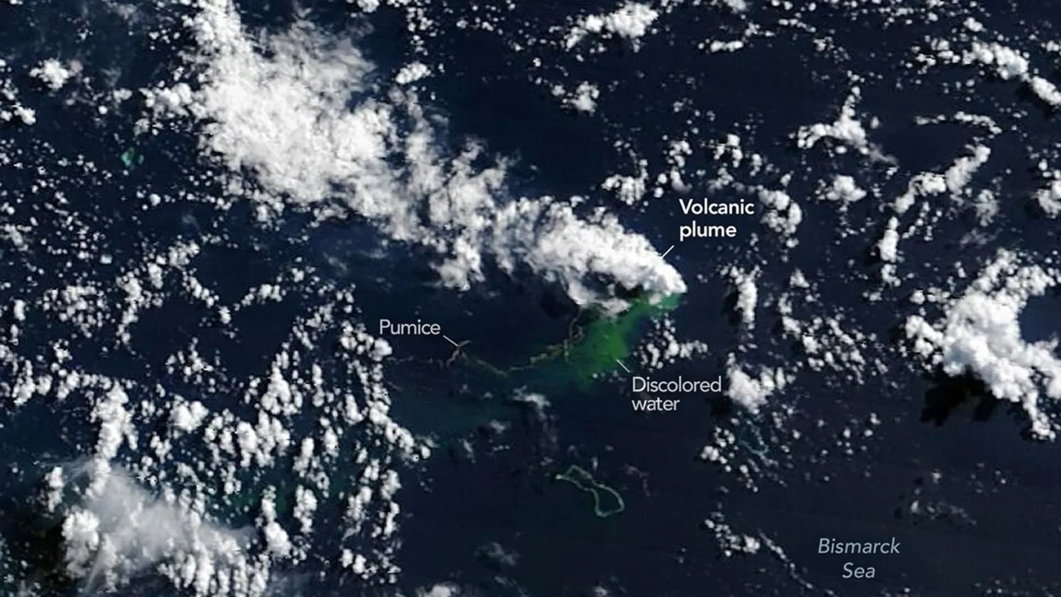 NASA satellite observes Earth’s newest island rising out of the ocean NASA satellite observes Earth’s newest island rising out of the ocean