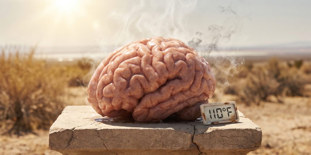Extreme heat causes serious damage to mental health Extreme heat causes serious damage to mental health