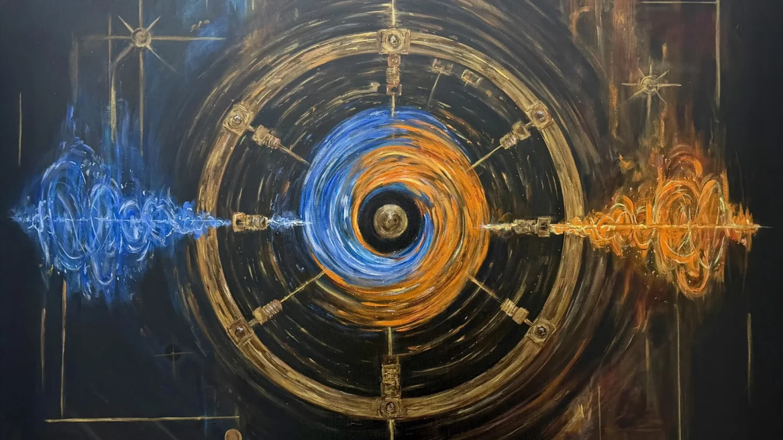 Physicists recreate black hole energy extraction in the lab Physicists recreate black hole energy extraction in the lab
