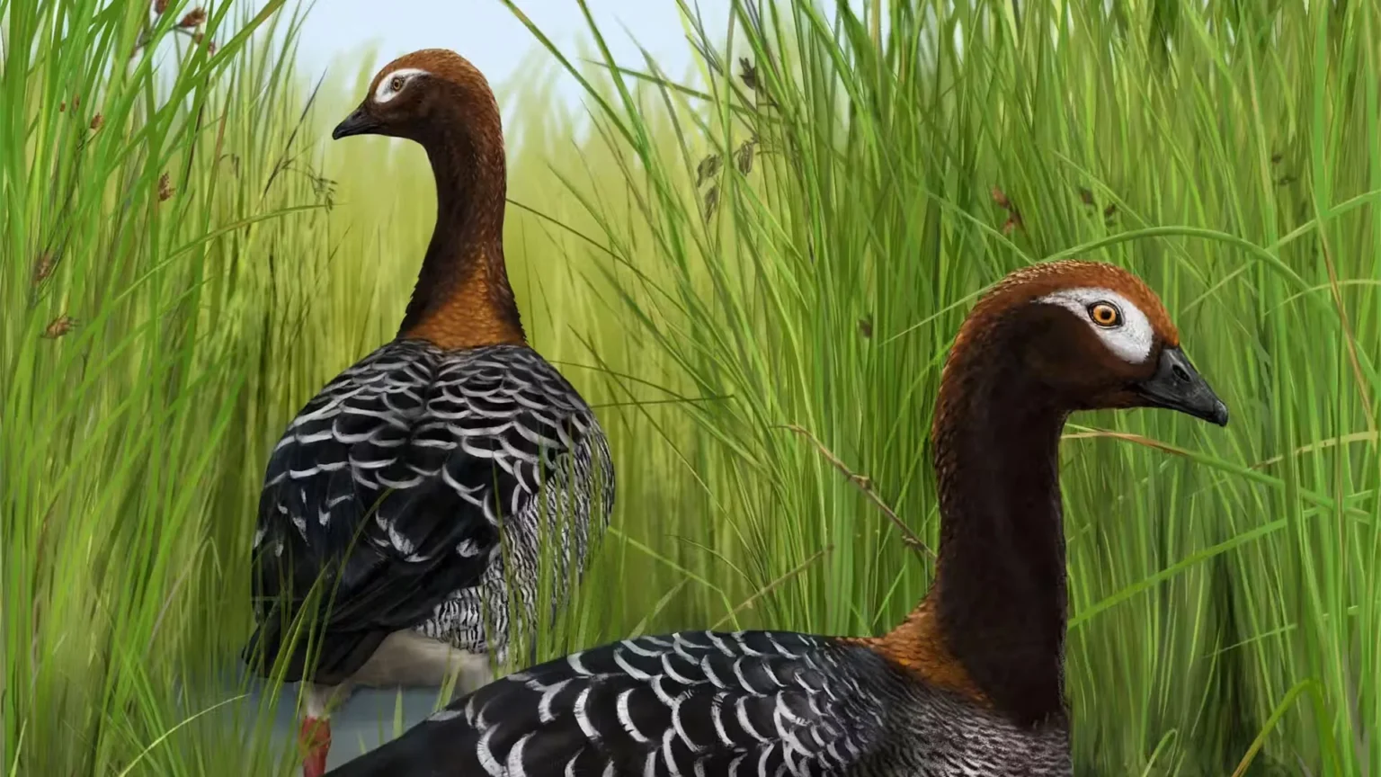 Rare goose fossil rewrites the history of New Zealand’s giant birds
