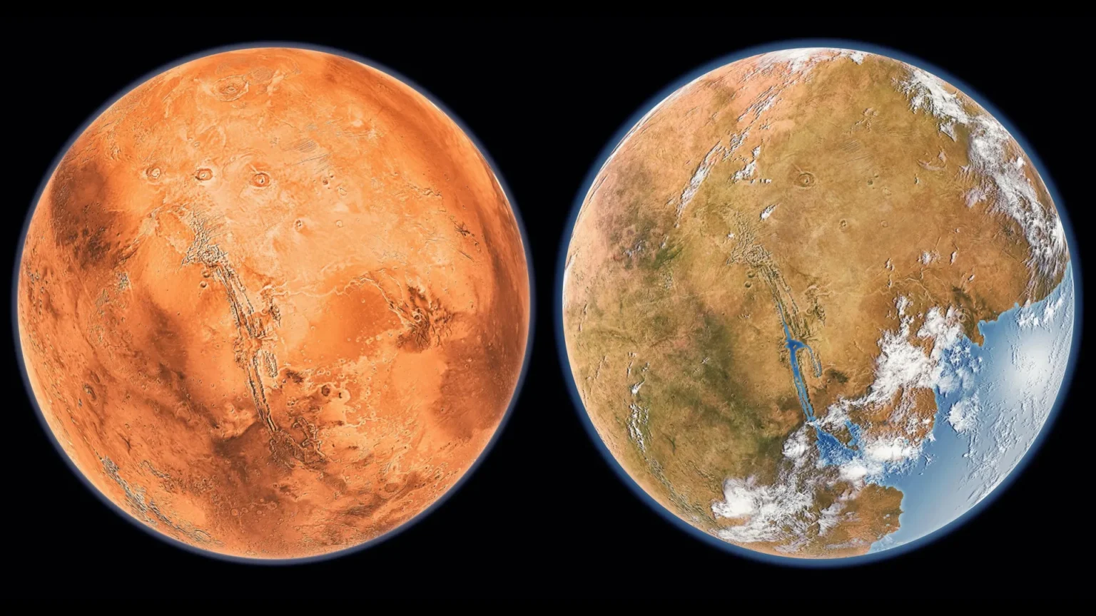 Terraforming Mars may be more realistic than scientists once thought Terraforming Mars may be more realistic than scientists once thought