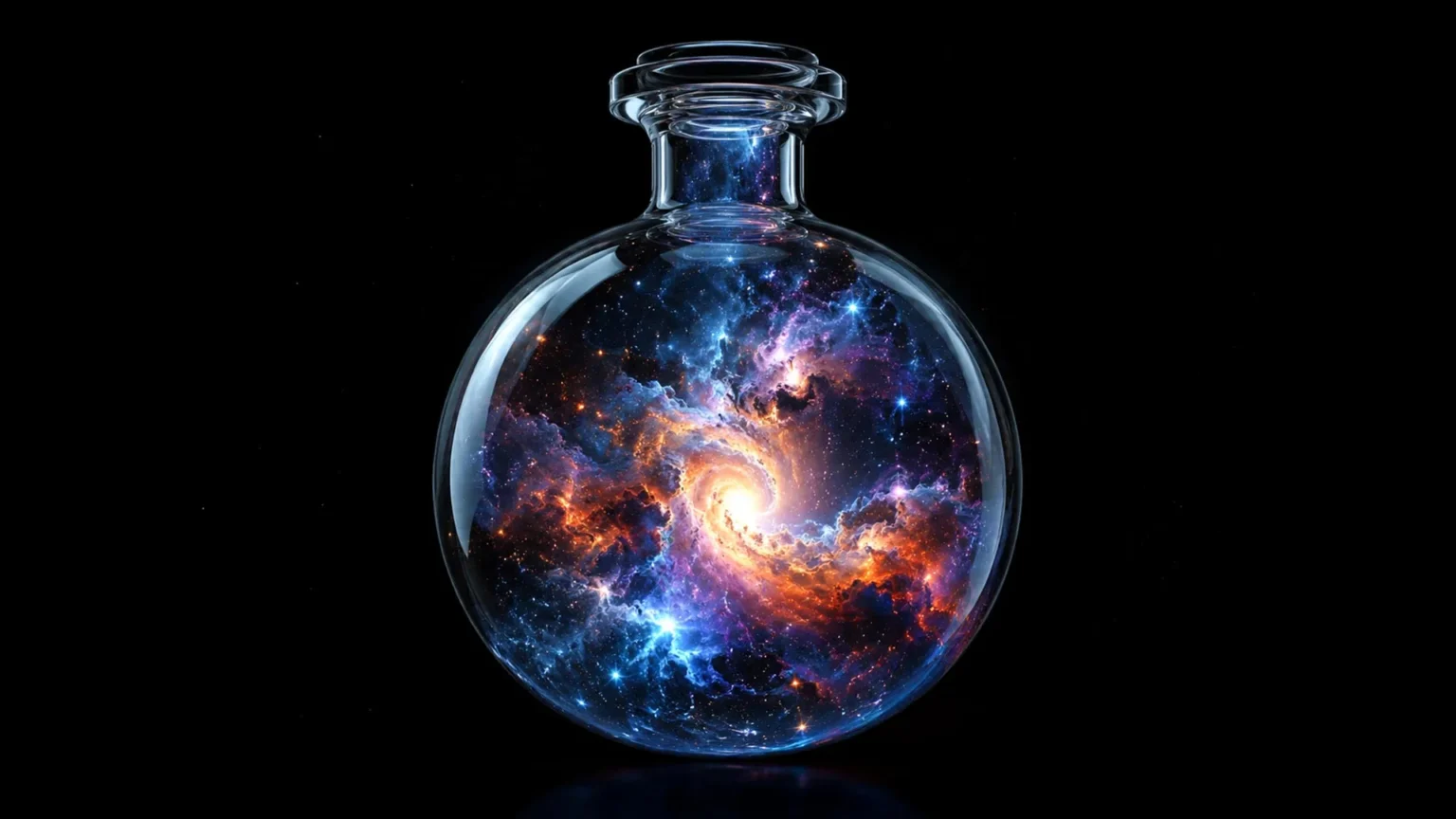 A tiny universe in a bottle reveals clues to the origin of life A tiny universe in a bottle reveals clues to the origin of life