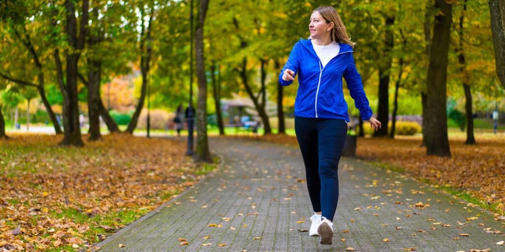 The way you walk when you are happy or sad is related to your daily physical condition and diet.